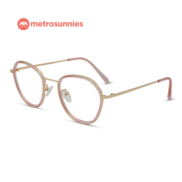 MetroSunnies Mindy Specs (Pink) / Con-Strain Blue Light / Versairy / Anti-Radiation Eyeglasses