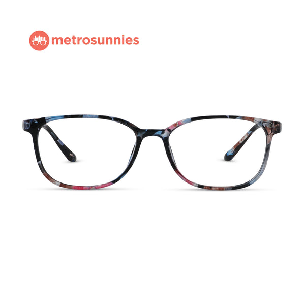 MetroSunnies Mitch Specs (Flora) / Replaceable Lens / Eyeglasses for Men and Women