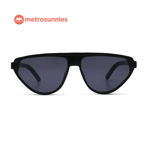 MetroSunnies Monroe Sunnies (Black) / Sunglasses with UV400 Protection / Fashion Eyewear Unisex