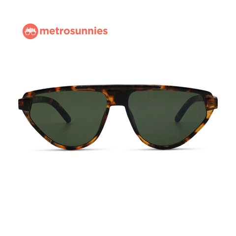 MetroSunnies Monroe Sunnies (Leopard) / Sunglasses with UV400 Protection / Fashion Eyewear Unisex