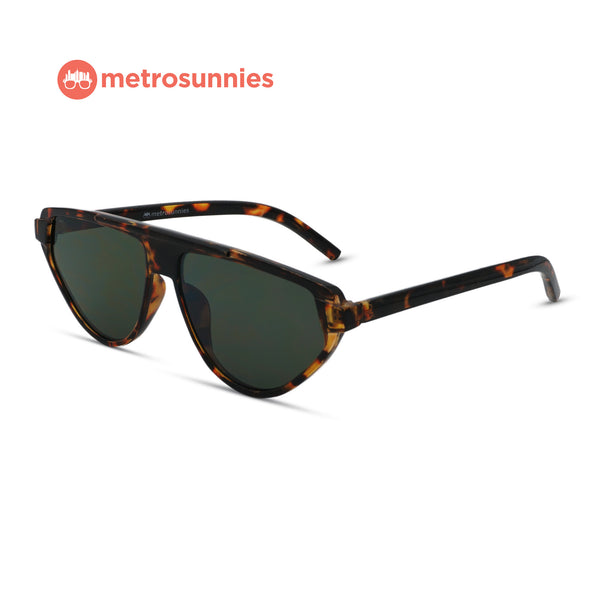 MetroSunnies Monroe Sunnies (Leopard) / Sunglasses with UV400 Protection / Fashion Eyewear Unisex