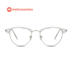 MetroSunnies Natalie Specs (Clear) / Replaceable Lens / Eyeglasses for Men and Women