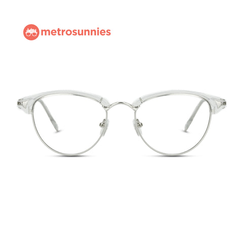 MetroSunnies Natalie Specs (Clear) / Replaceable Lens / Eyeglasses for Men and Women