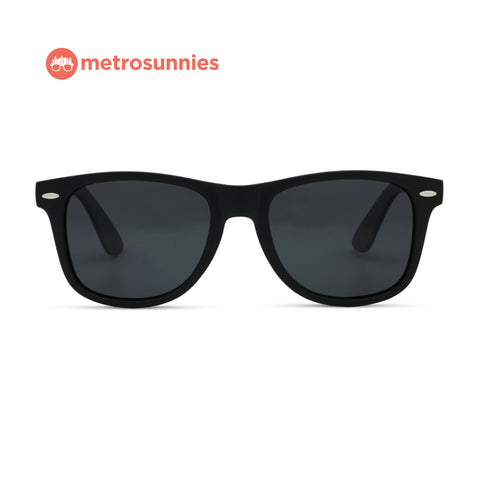 MetroSunnies Neil Sunnies (Black) / Polarized Sunglasses UV400 / Fashion Eyewear for Men and Women