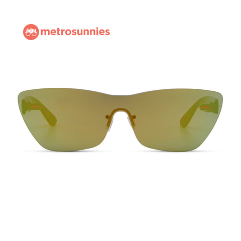 MetroSunnies Nick Sunnies (Gold) / Sunglasses with UV400 Protection / Fashion Eyewear Unisex