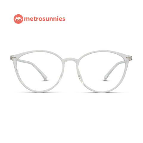 MetroSunnies Orion Specs (Clear) / Replaceable Lens / Versairy Ultralight Weight / Eyeglasses