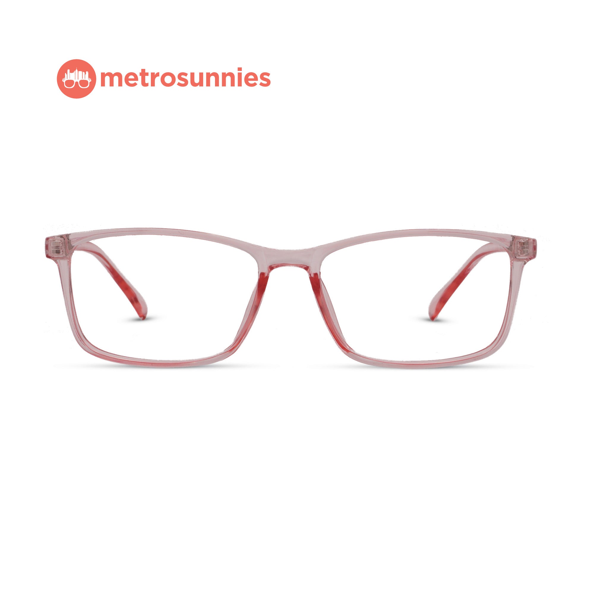 MetroSunnies Penny Specs (Blossom) / Replaceable Lens / Eyeglasses for Men and Women