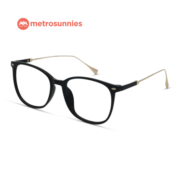 MetroSunnies Queen Specs (Black) / Con-Strain Blue Light / Versairy / Anti-Radiation Eyeglasses