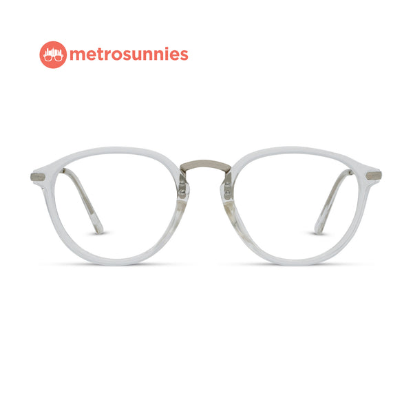 MetroSunnies Renae Specs (Clear) / Replaceable Lens / Eyeglasses for Men and Women