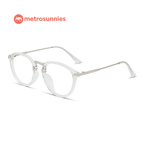 MetroSunnies Renae Specs (Clear) / Replaceable Lens / Eyeglasses for Men and Women