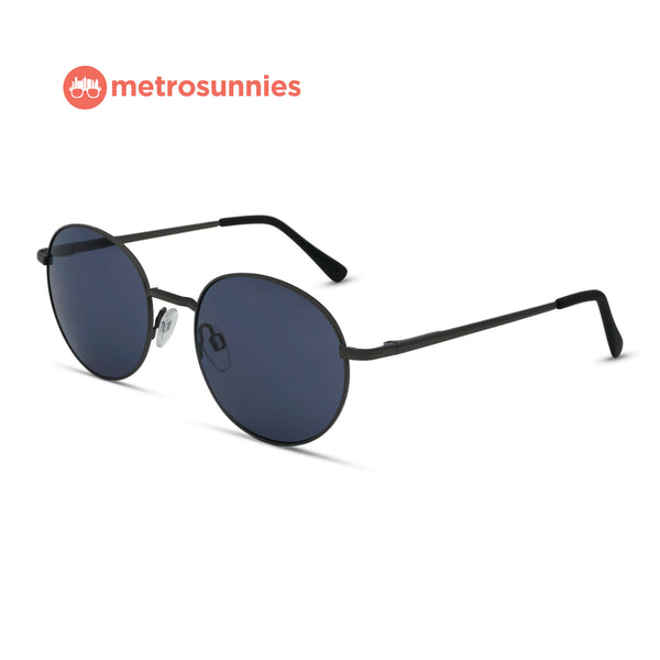 MetroSunnies Riki Sunnies (Black) / Sunglasses with UV400 Protection / Fashion Eyewear Unisex