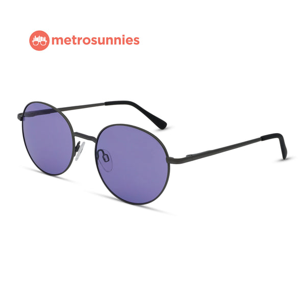 MetroSunnies Riki Sunnies (Violet) / Sunglasses with UV400 Protection / Fashion Eyewear Unisex