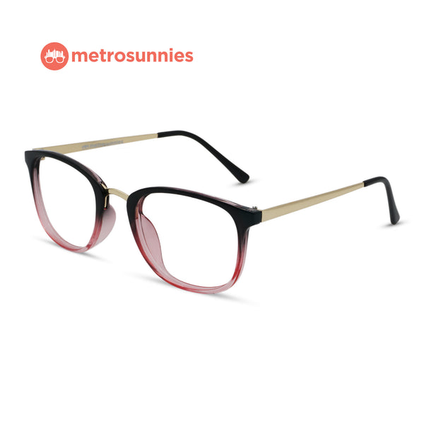 MetroSunnies River Specs (Pink) / Con-Strain Blue Light / Anti-Radiation Computer Eyeglasses
