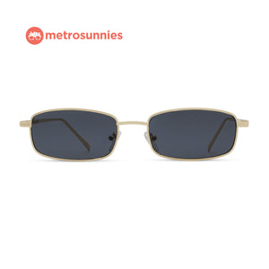 MetroSunnies Rocky Sunnies (Black) / Sunglasses with UV400 Protection / Fashion Eyewear Unisex