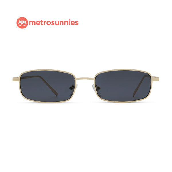 MetroSunnies Rocky Sunnies (Black) / Sunglasses with UV400 Protection / Fashion Eyewear Unisex