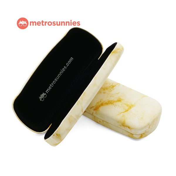 MetroSunnies Safe Hard Case Holder (Yellow) / Eyewear Case Holder for Sunnies and Specs