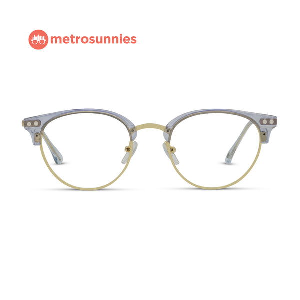 MetroSunnies Sasha Specs (Azure) / Replaceable Lens / Eyeglasses for Men and Women