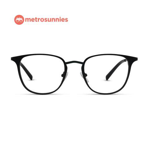 MetroSunnies Tori Specs (Black) / Replaceable Lens / Eyeglasses for Men and Women
