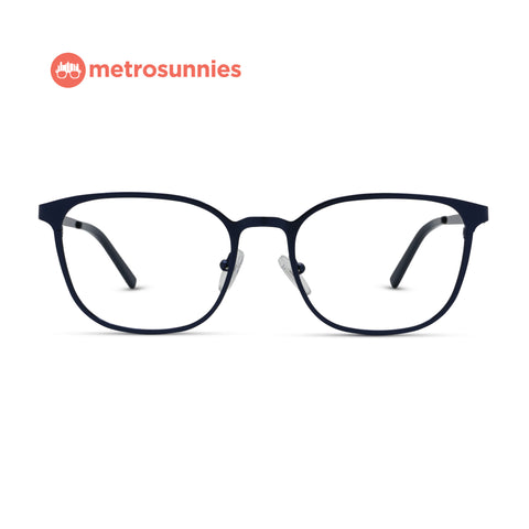 MetroSunnies Val Specs (Blue) / Replaceable Lens / Eyeglasses for Men and Women