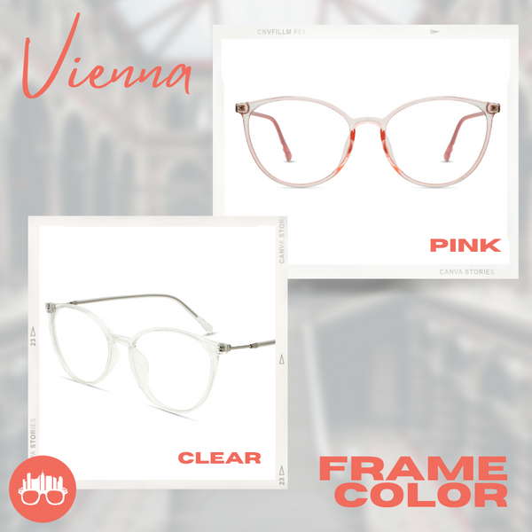 MetroSunnies Vienna Specs (Clear) / Con-Strain Blue Light / Versairy / Anti-Radiation Eyeglasses