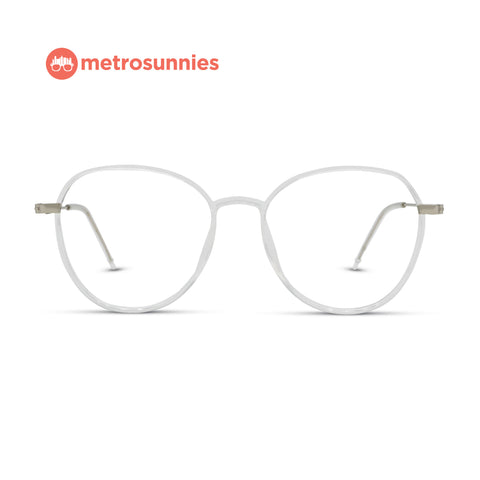 MetroSunnies Vina Specs (Clear) / Replaceable Lens / Versairy Ultralight Weight / Eyeglasses