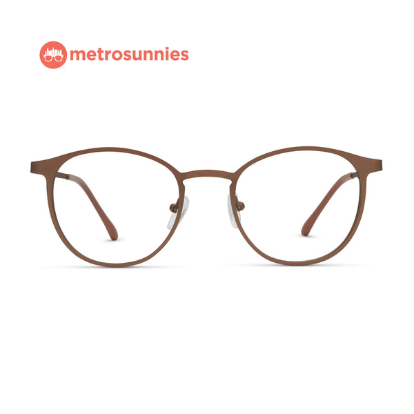MetroSunnies Willow Specs (Nude) / Replaceable Lens / Eyeglasses for Men and Women
