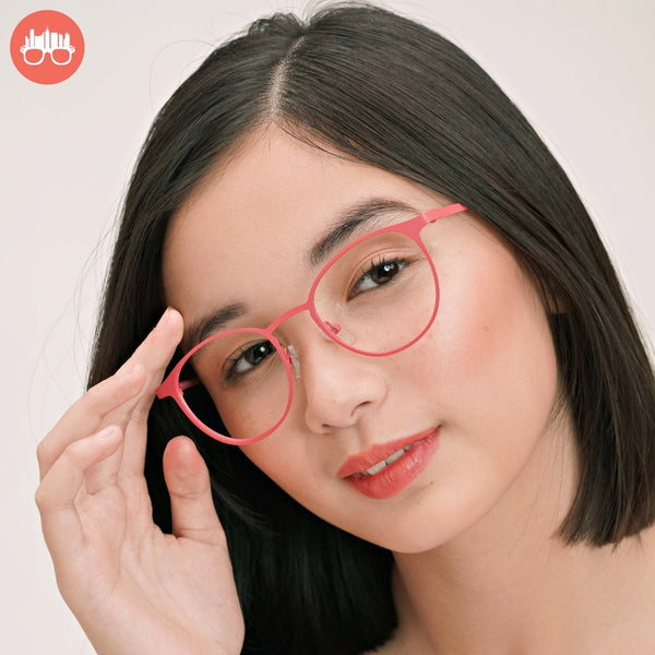 MetroSunnies Willow Specs (Sakura) / Replaceable Lens / Eyeglasses for Men and Women