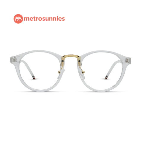 MetroSunnies Zia Specs (Clear) / Replaceable Lens / Eyeglasses for Men and Women